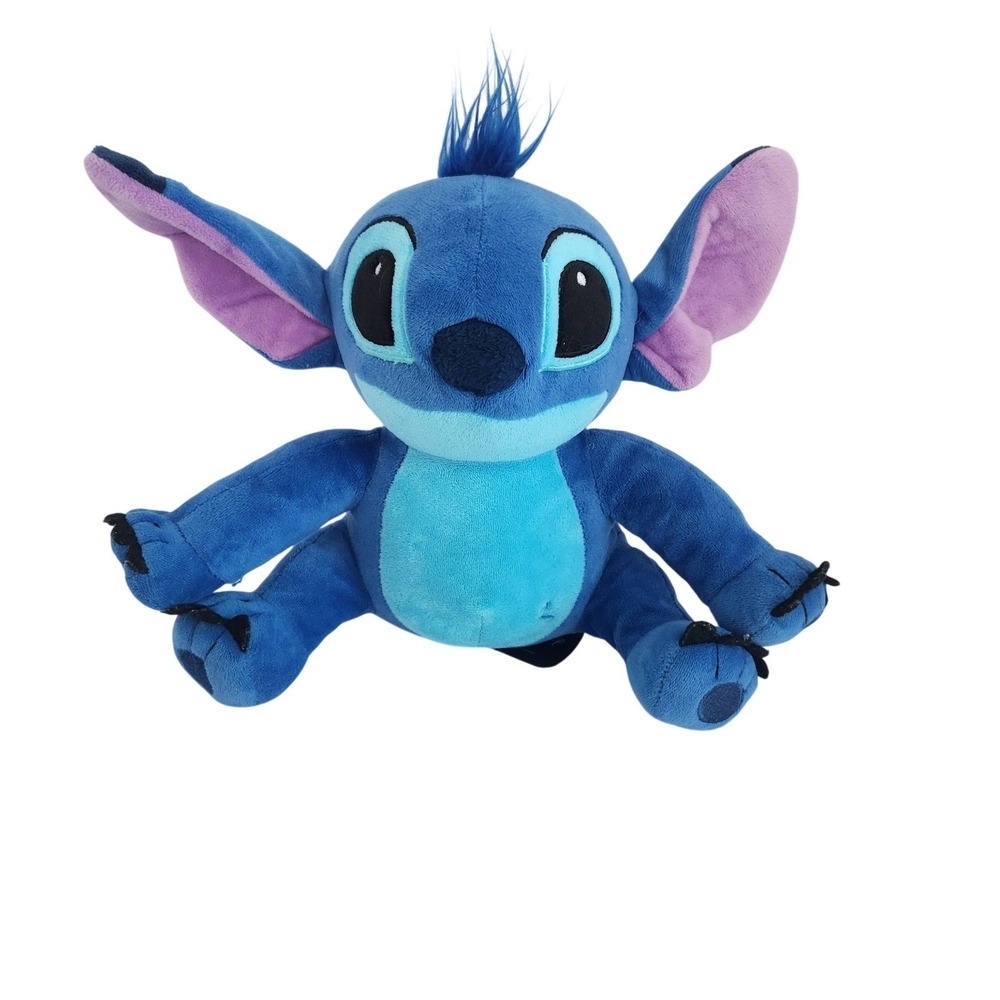 Disney Lilo & Stitch Plush Stuffed Animal Jay Franco & Sons Blue 11 inch